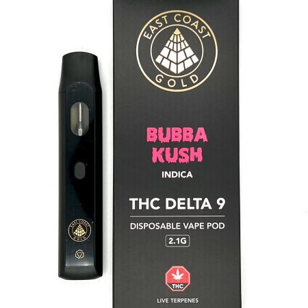 ECG - THC Delta 9 Vape Pod (Bubba Kush)