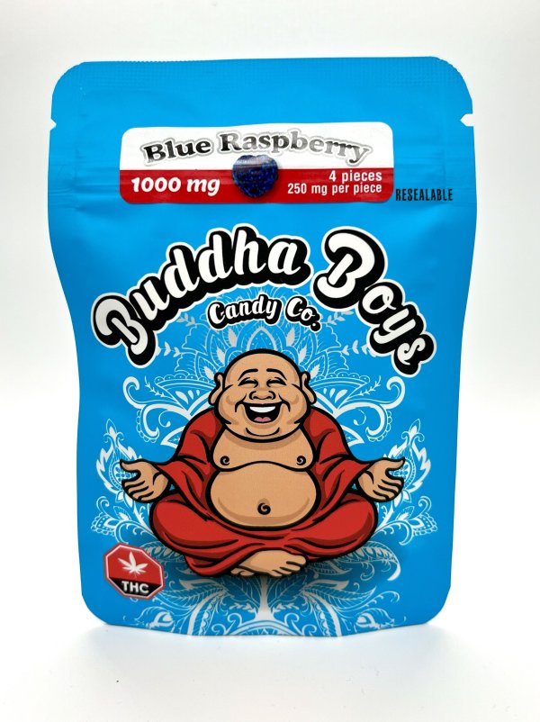 Buddha Boys 1000mg - Blue Raspberry